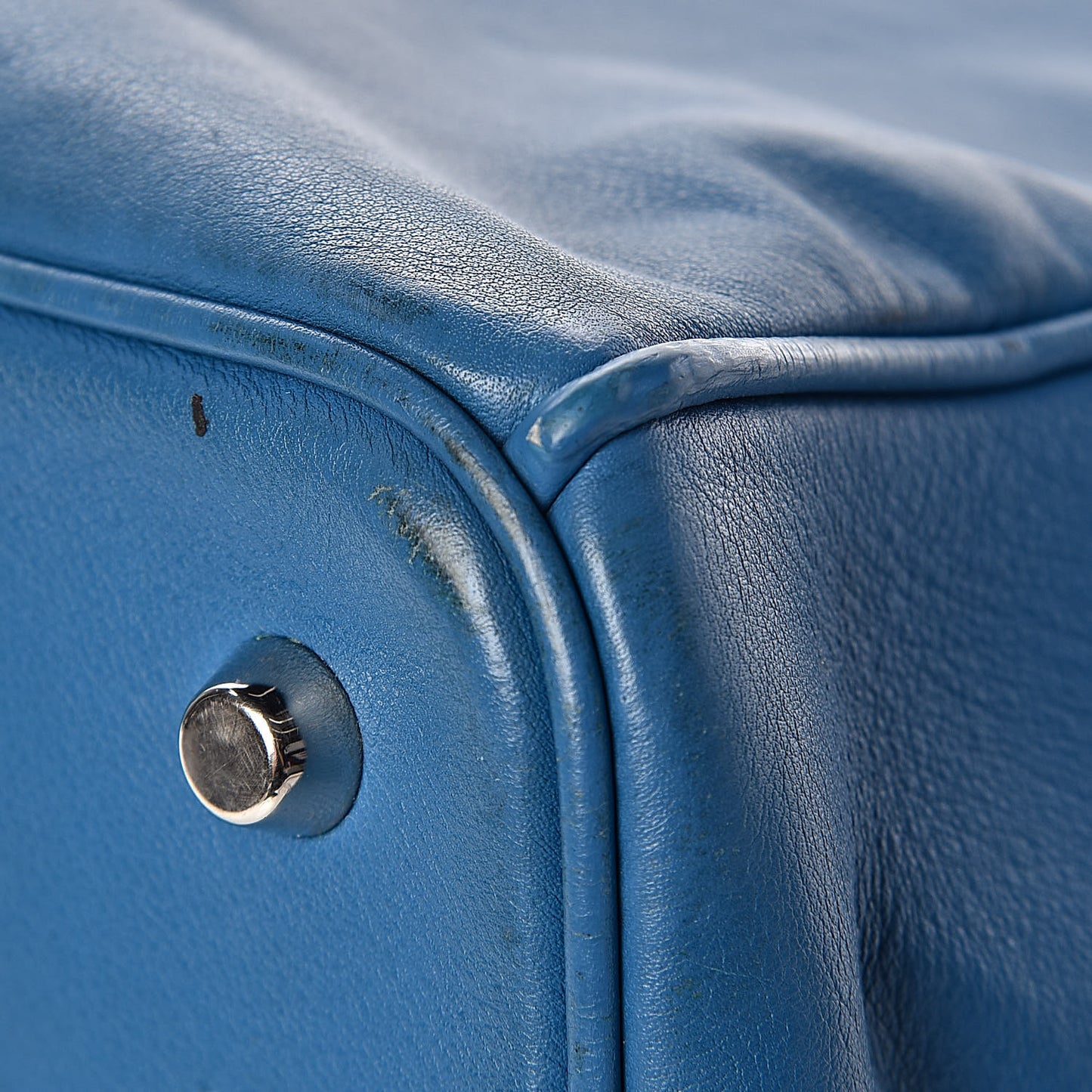 Smooth Calfskin Large Diorissimo Tote Blue