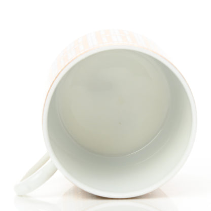 Hermes Porcelain Mosaique Au 24 Gold Coffee Cup and Saucer Set of 2 3 of 7