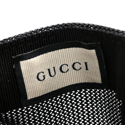 Gucci Nylon Monogram Baseball Hat L Black 9 of 9