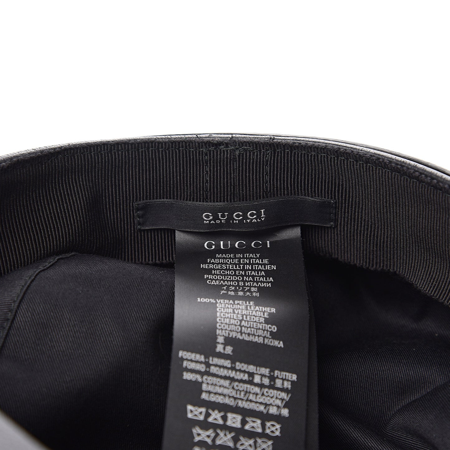 Calfskin Cellarius Hat S Black