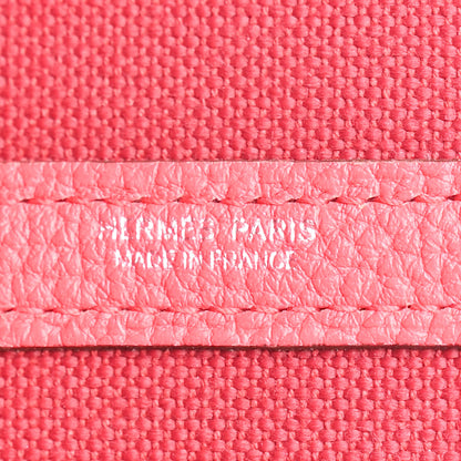 Hermes Toile Militaire Negonda Garden Party 30 TPM Rouge Grenat Bougainvillea 6 of 12