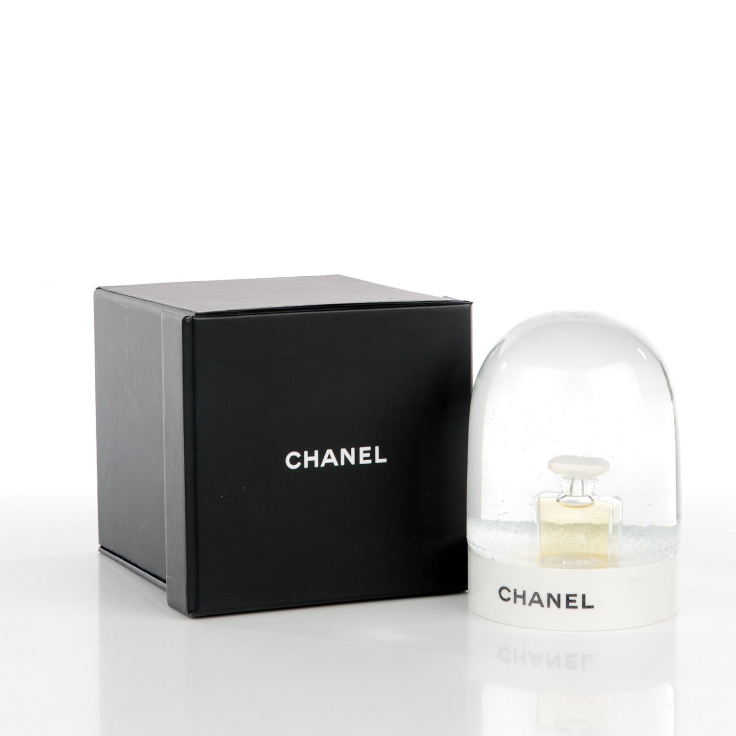 Chanel Glass N°5 Perfume Bottle Snow Globe 3 of 3