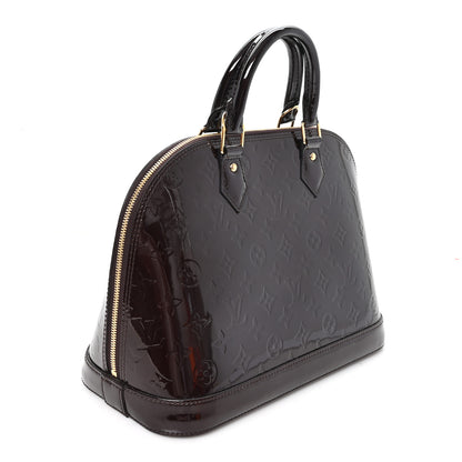 Louis Vuitton Vernis Alma PM Amarante 3 of 11