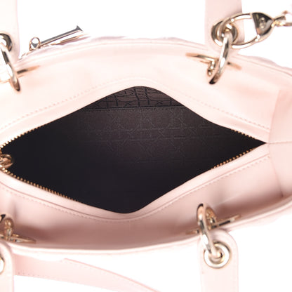 Christian Dior Lambskin Cannage Medium Lady Dior Light Pink 5 of 13