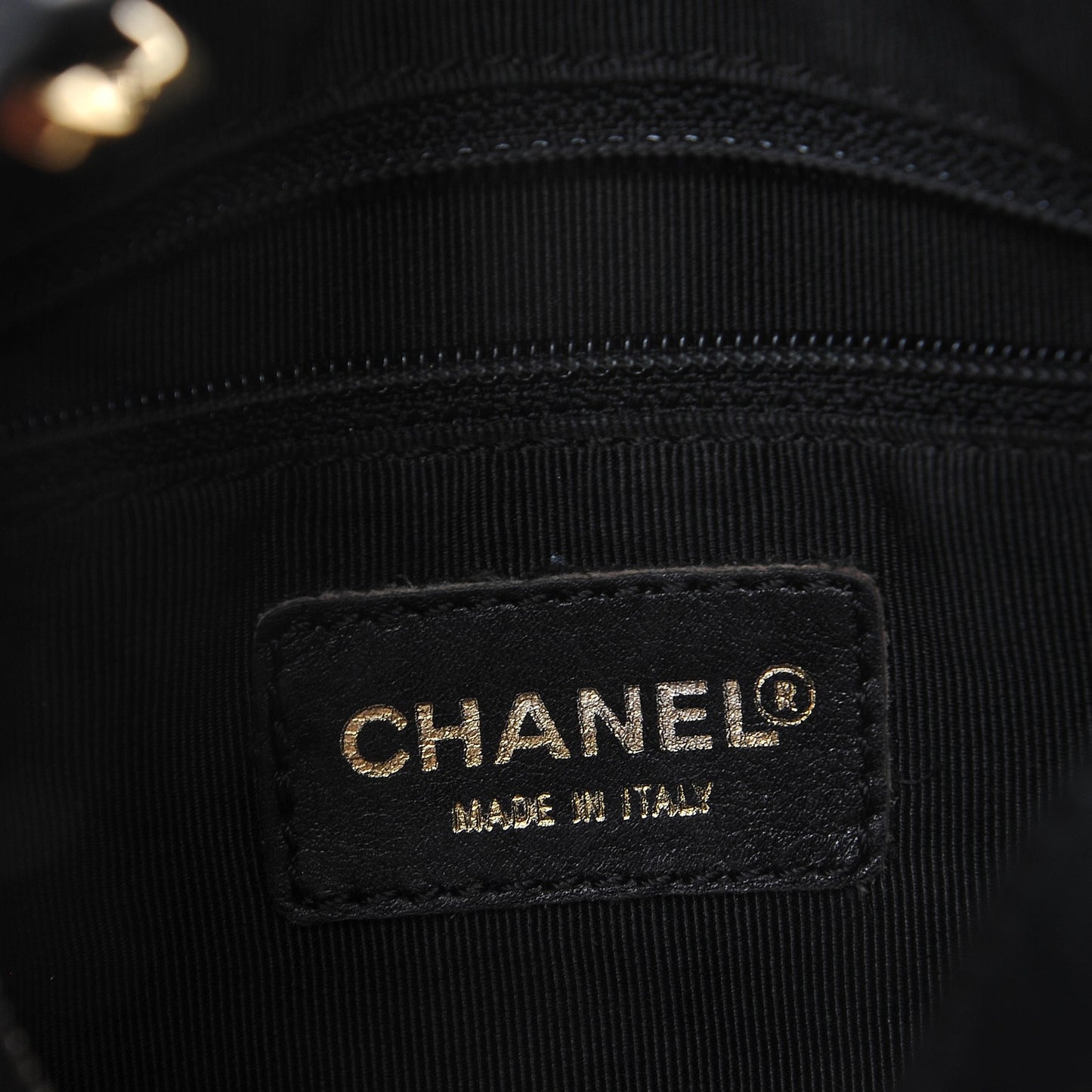 Lambskin Quilted Small Chocolate Bar Shoulder Bag Black