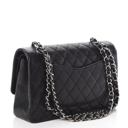 Chanel Caviar Quilted Medium Double Flap Black 3 of 10