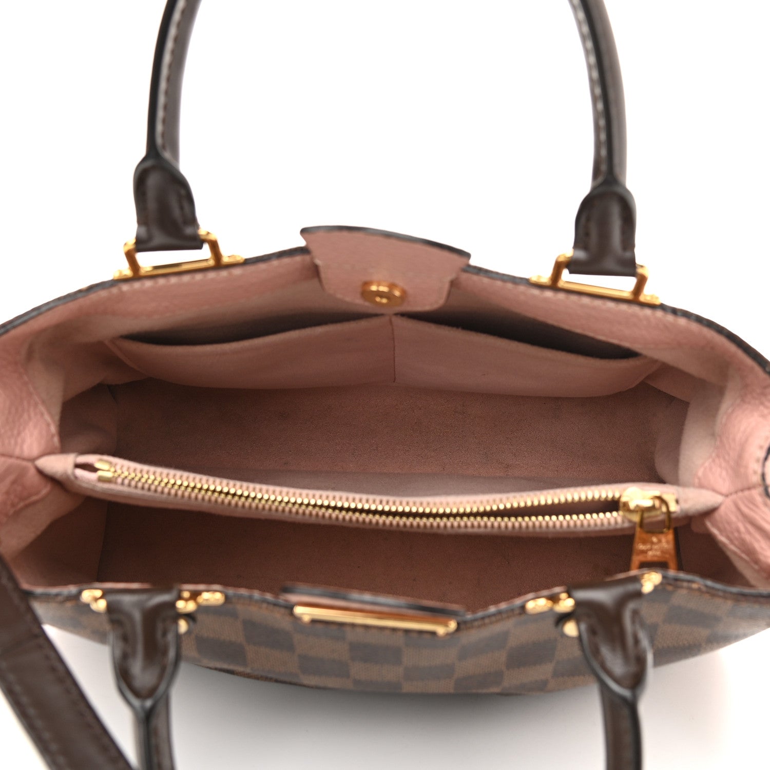 Louis Vuitton Damier Ebene Cuir Taurillon Brittany Magnolia 5 of 11