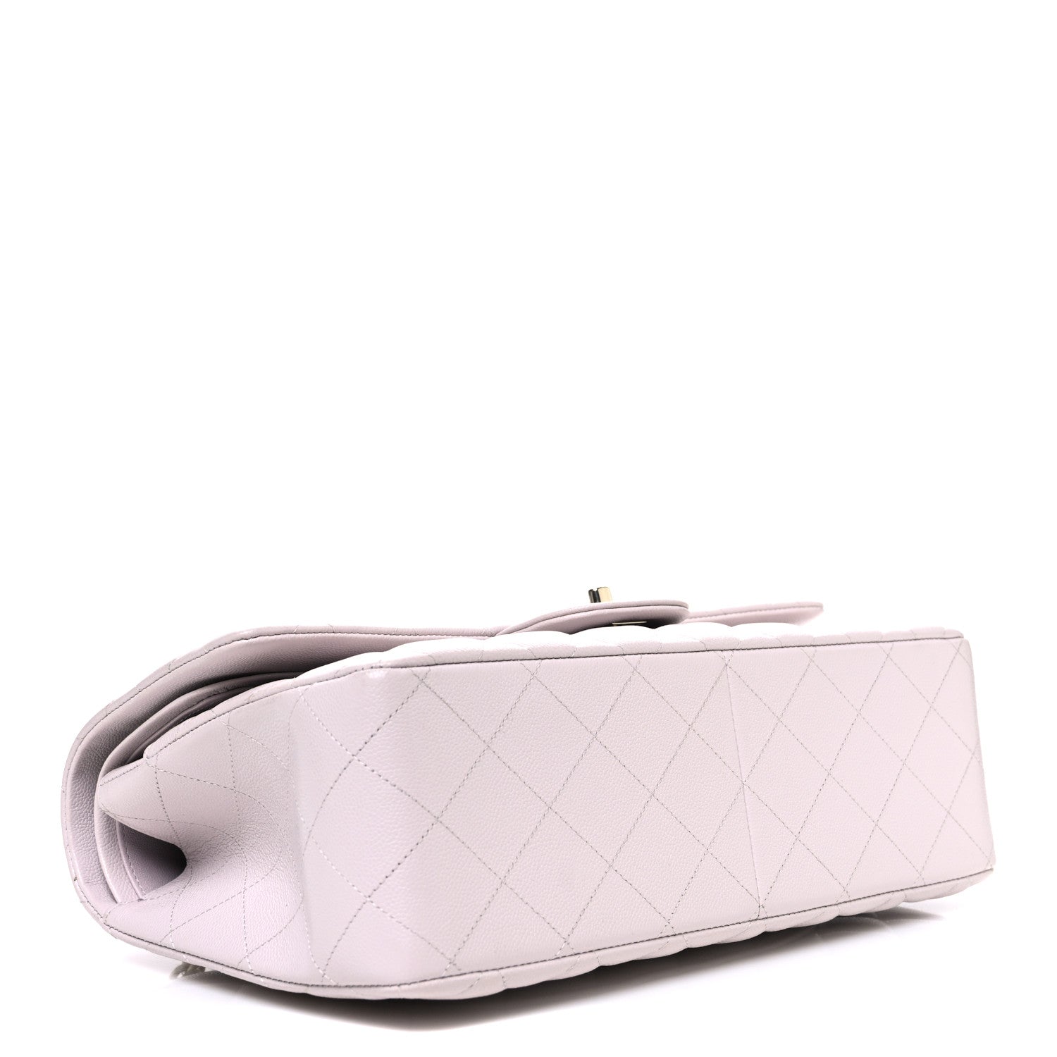 Chanel Caviar Quilted Jumbo Double Flap Light Purple 4 of 10
