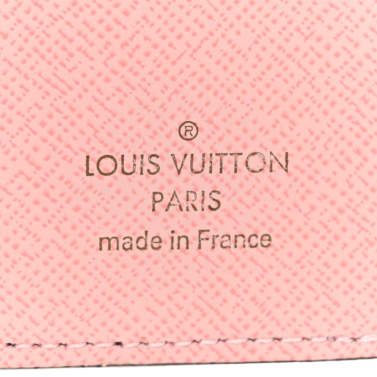 Monogram Zoe Wallet Rose Ballerine