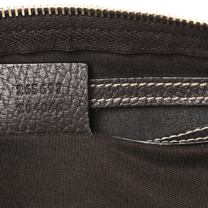 Gucci Crystal Monogram Medium Joy Boston Dark Brown 6 of 9