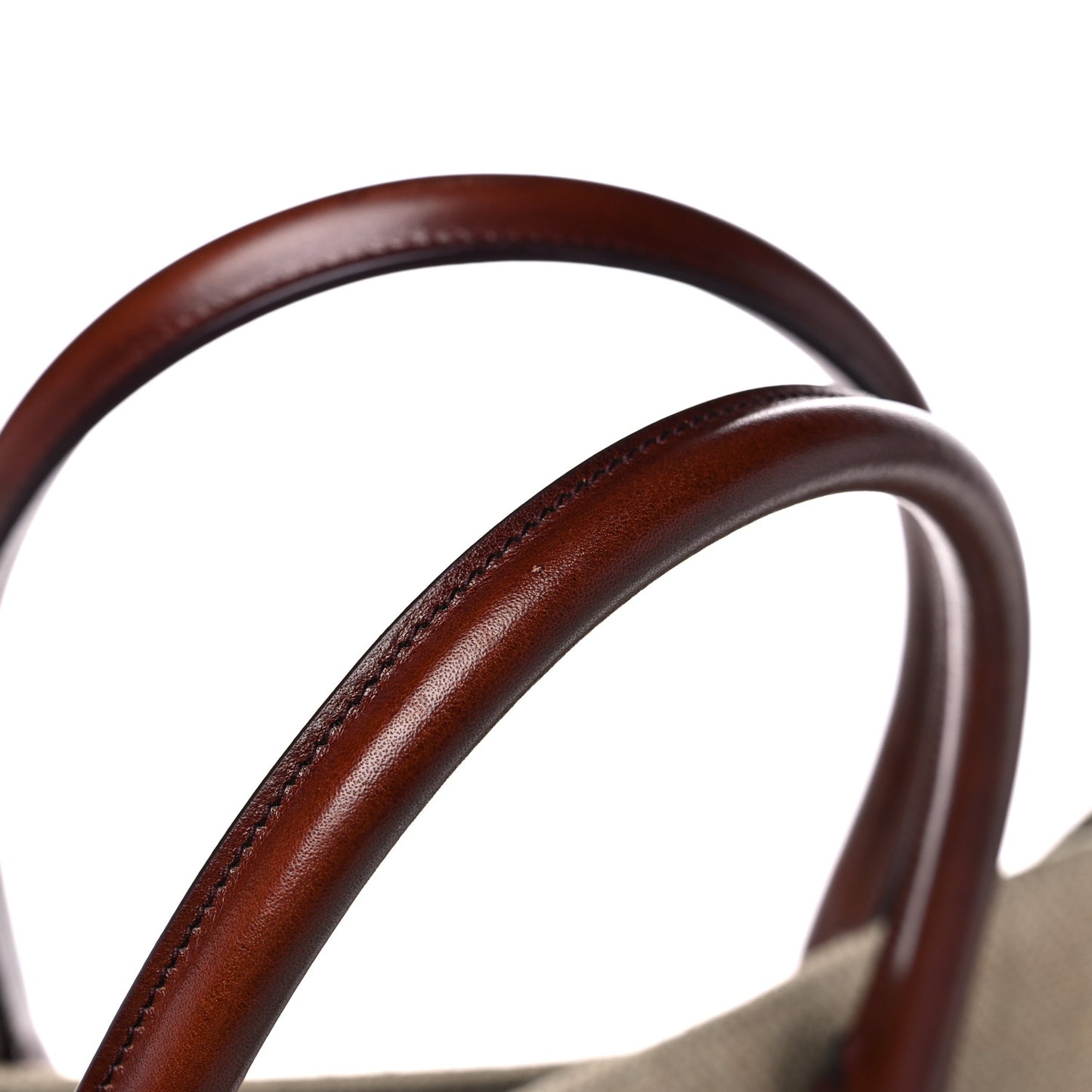 Linen Calfskin Rive Gauche Tote Natural