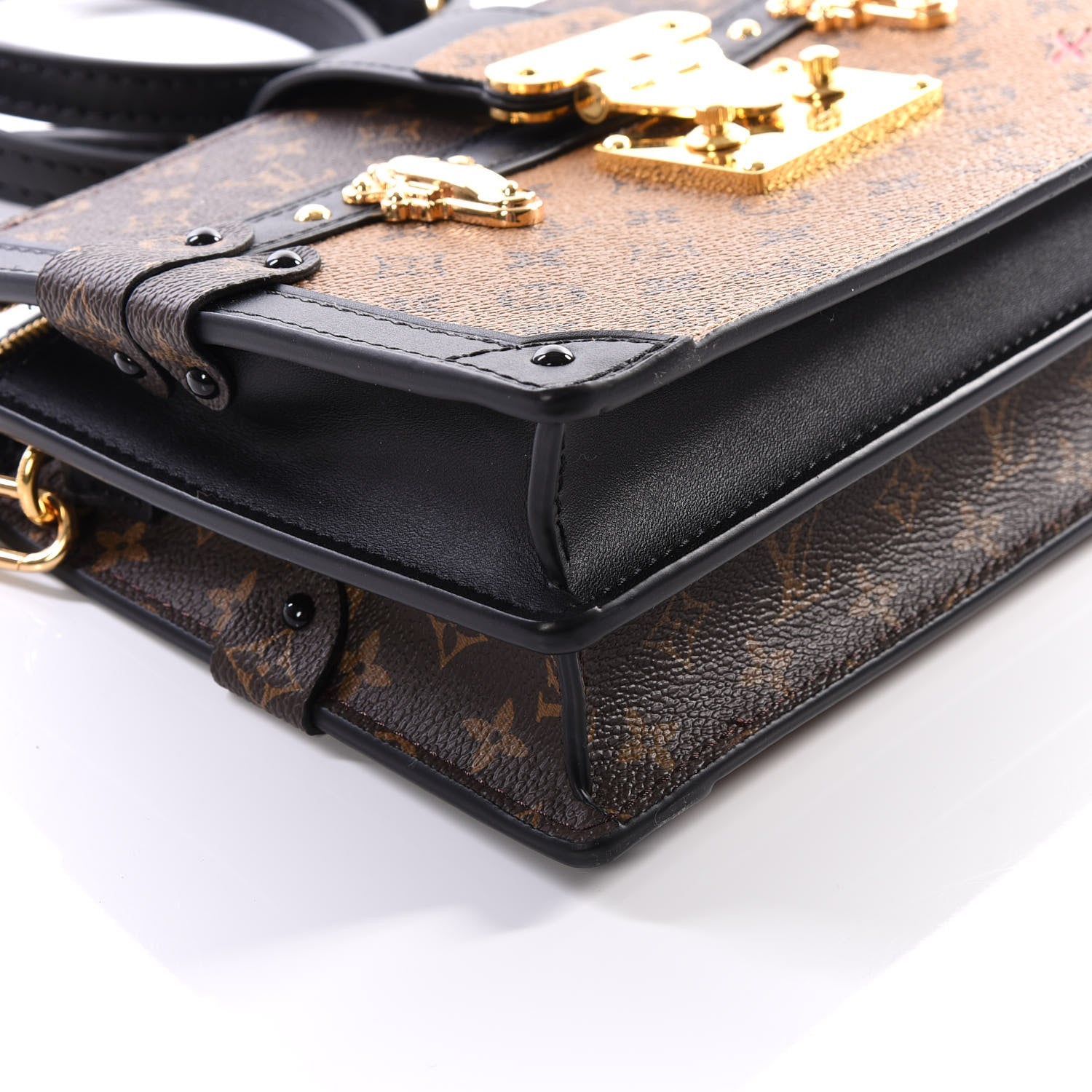 Louis Vuitton Reverse Monogram Trunk Clutch 5 of 9