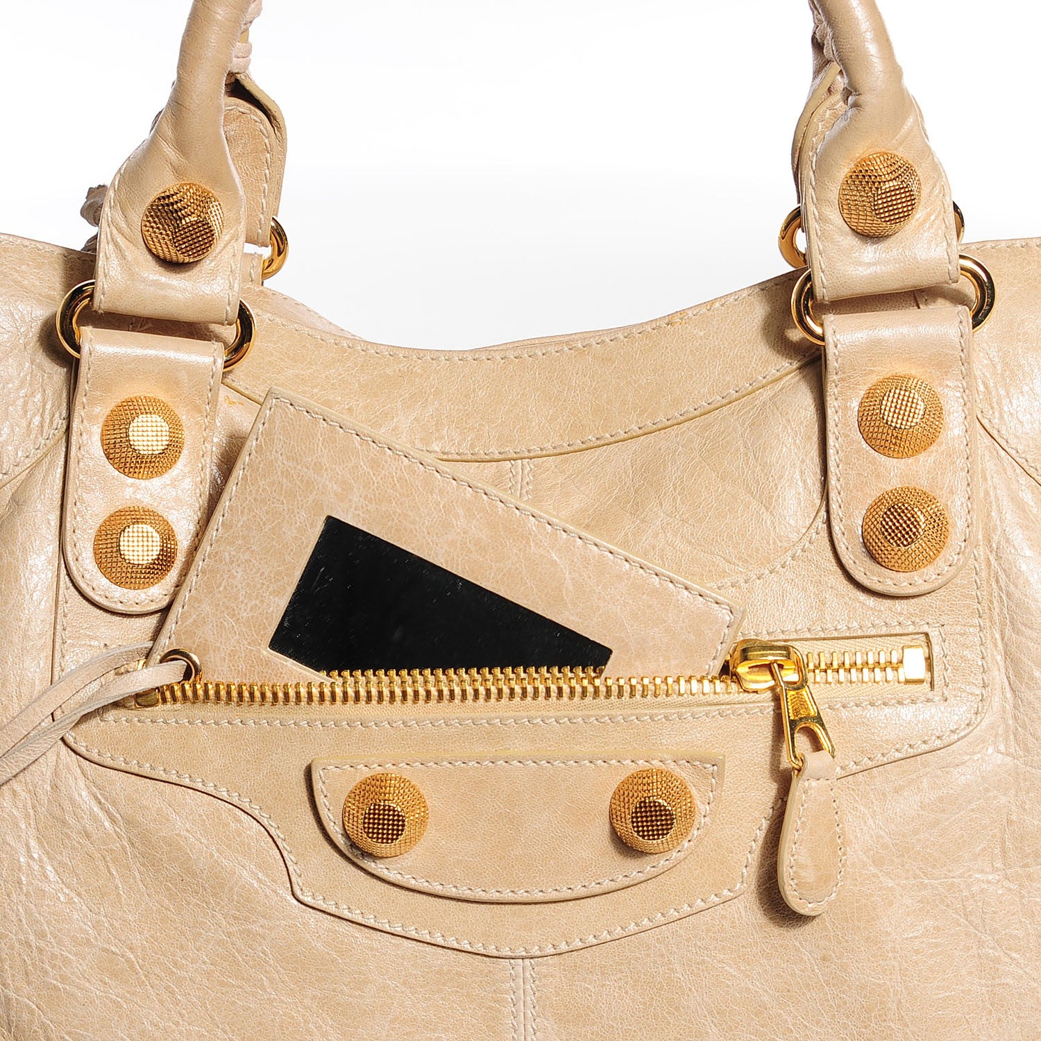 Balenciaga Agneau Giant 21 Gold Hardware Brief Praline 12 of 12