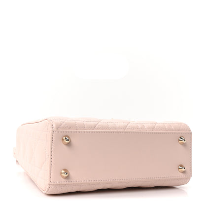 Christian Dior Lambskin Cannage Small My ABCDior Lady Dior Light Pink 4 of 10