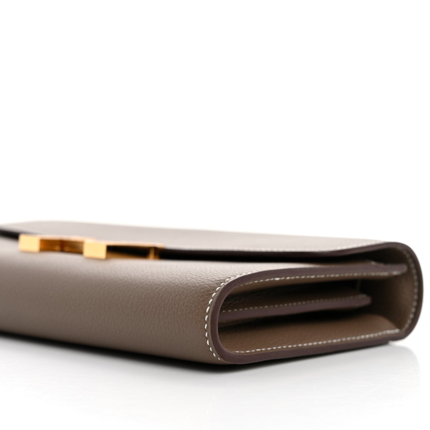 Hermes Evercolor Constance Wallet To Go Etoupe 9 of 10