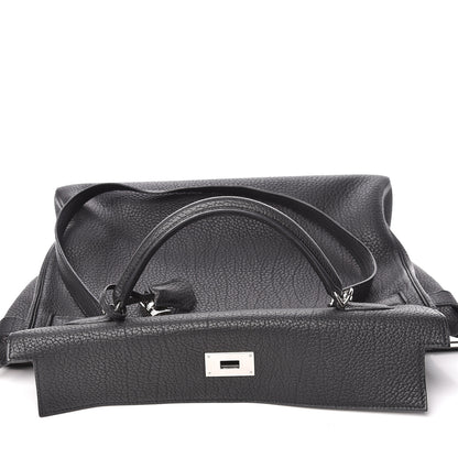 Hermes Fjord Kelly Retourne 40 Black 14 of 47