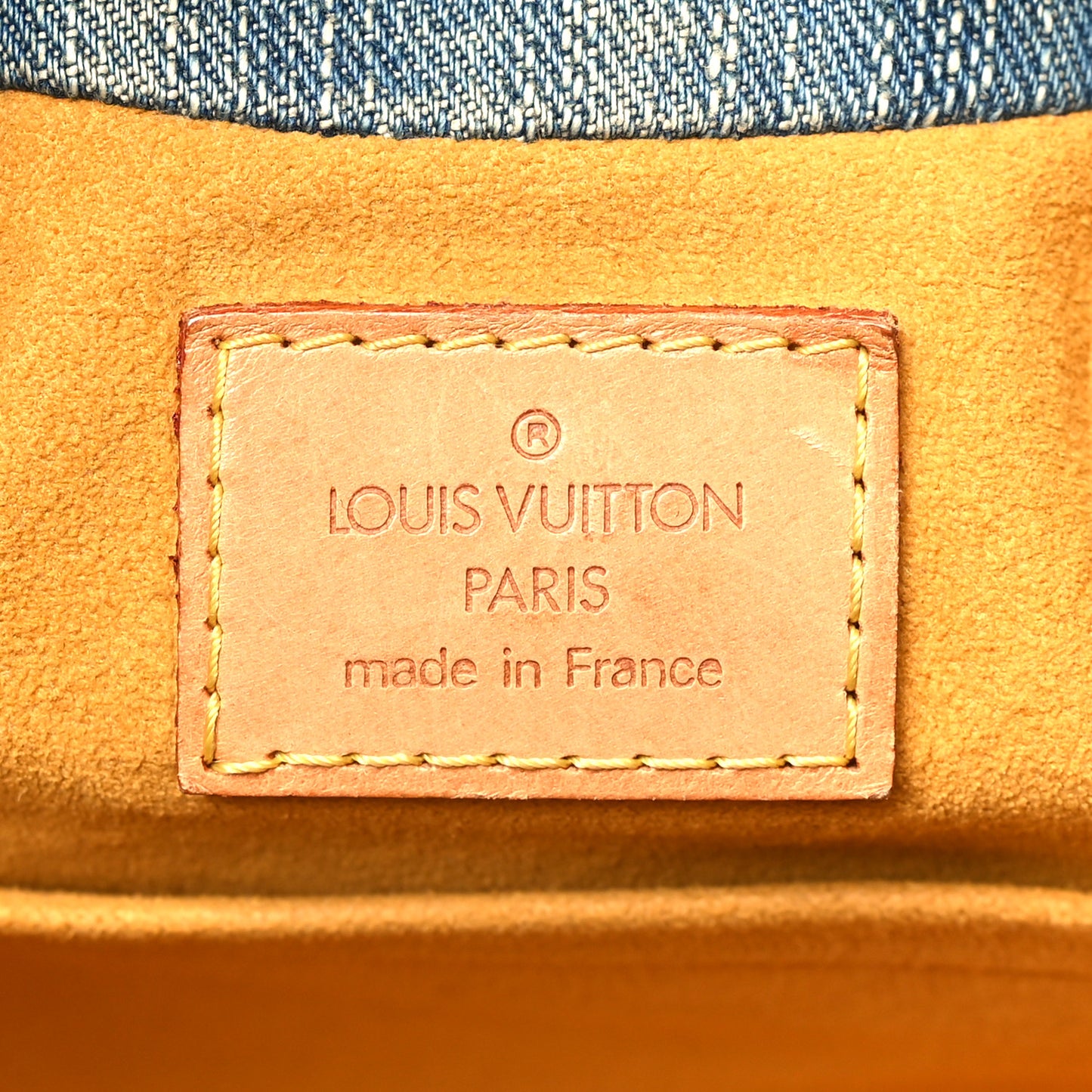 Monogram Denim Pleaty Blue