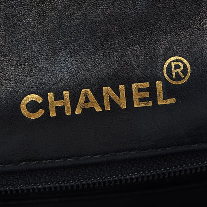 Chanel Patent Quilted Small Single Flap Bag Black 5 of 9