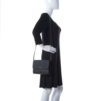 Burberry Grainy Calfskin Small Loxley Crossbody Black 2 of 8