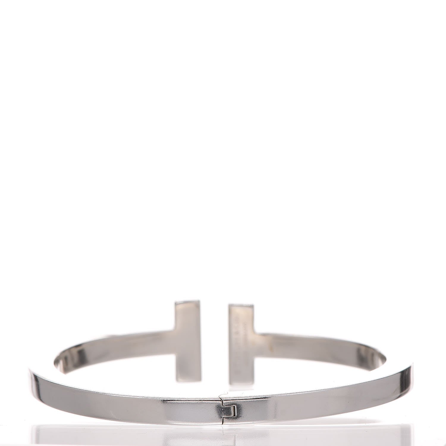 Tiffany Sterling Silver T Square Bracelet 3 of 5