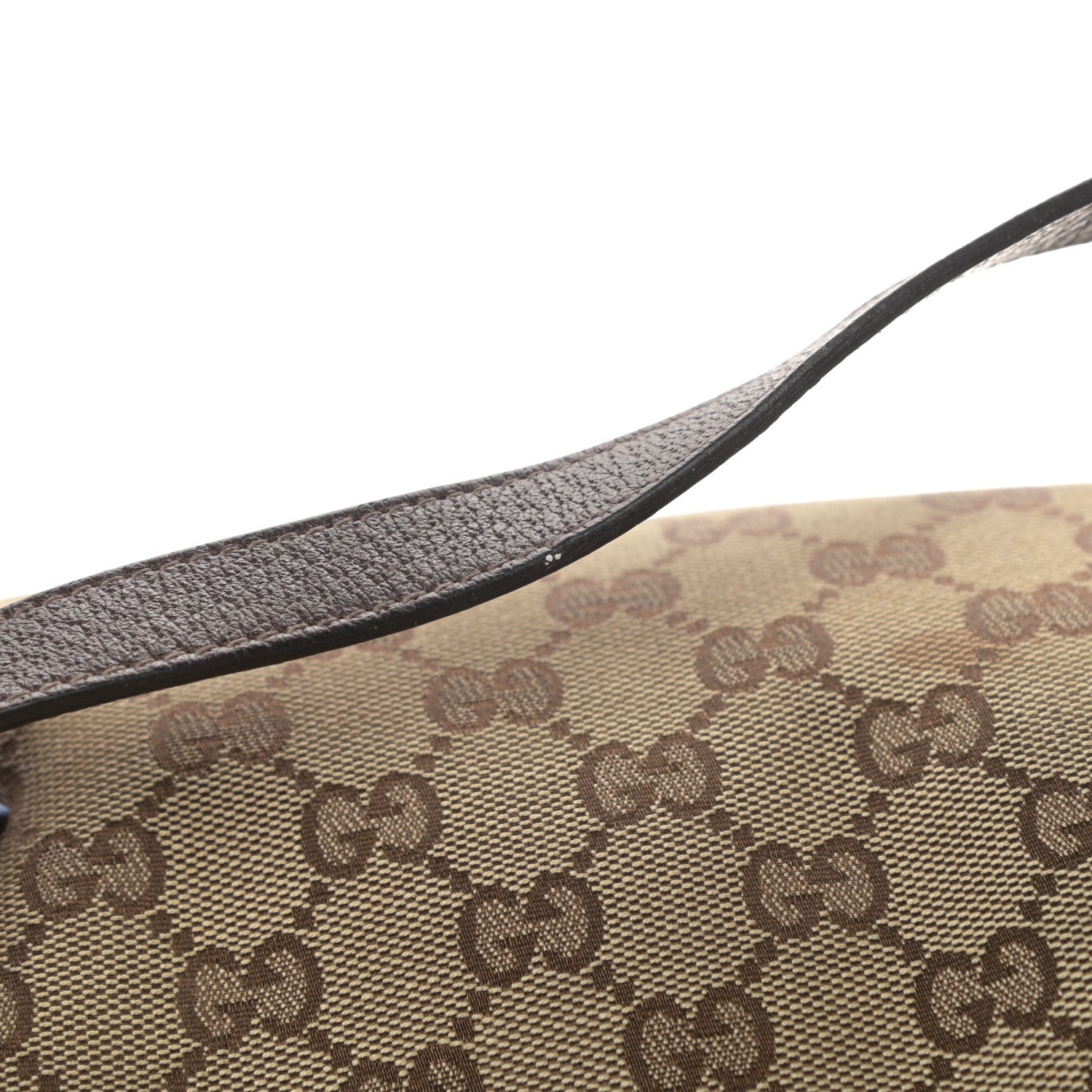 Gucci Monogram Medium Abbey Shoulder Bag Dark Brown 14 of 15