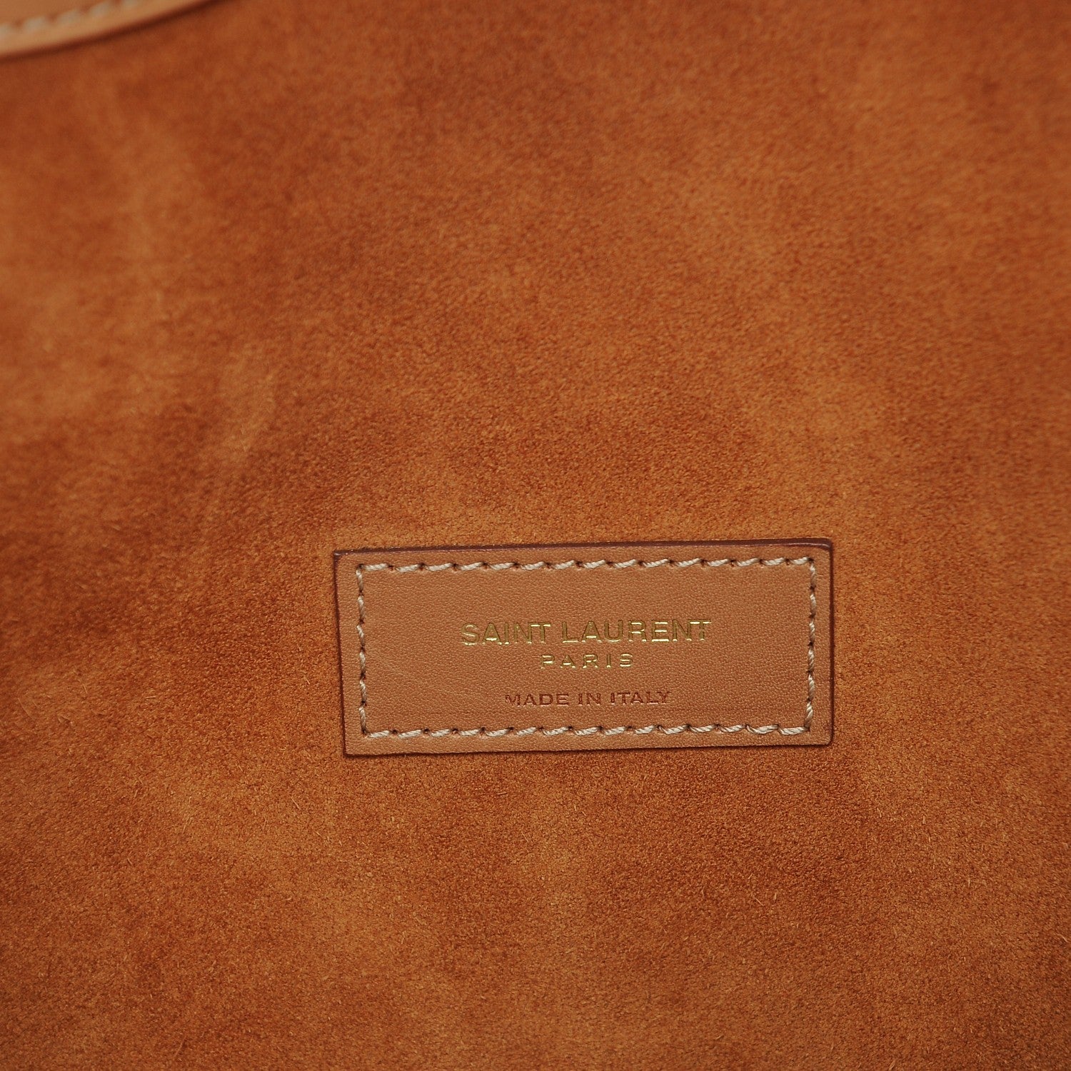 Saint Laurent Smooth Calfskin Medium Supple Sac De Jour Brown 7 of 9