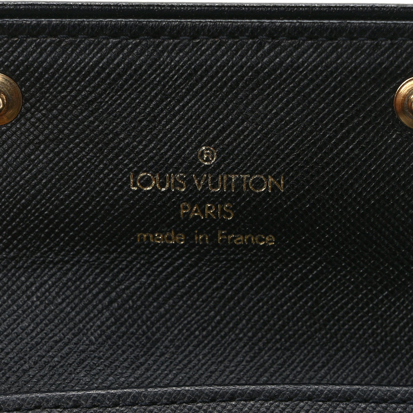 Mini Monogram 4 Key Multicles Holder Black