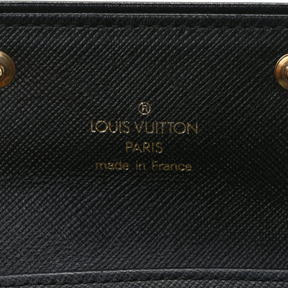 Louis Vuitton Mini Monogram 4 Key Multicles Holder Black 6 of 6