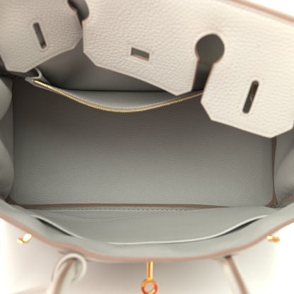 Hermes Togo Birkin 30 Gris Perle 5 of 11