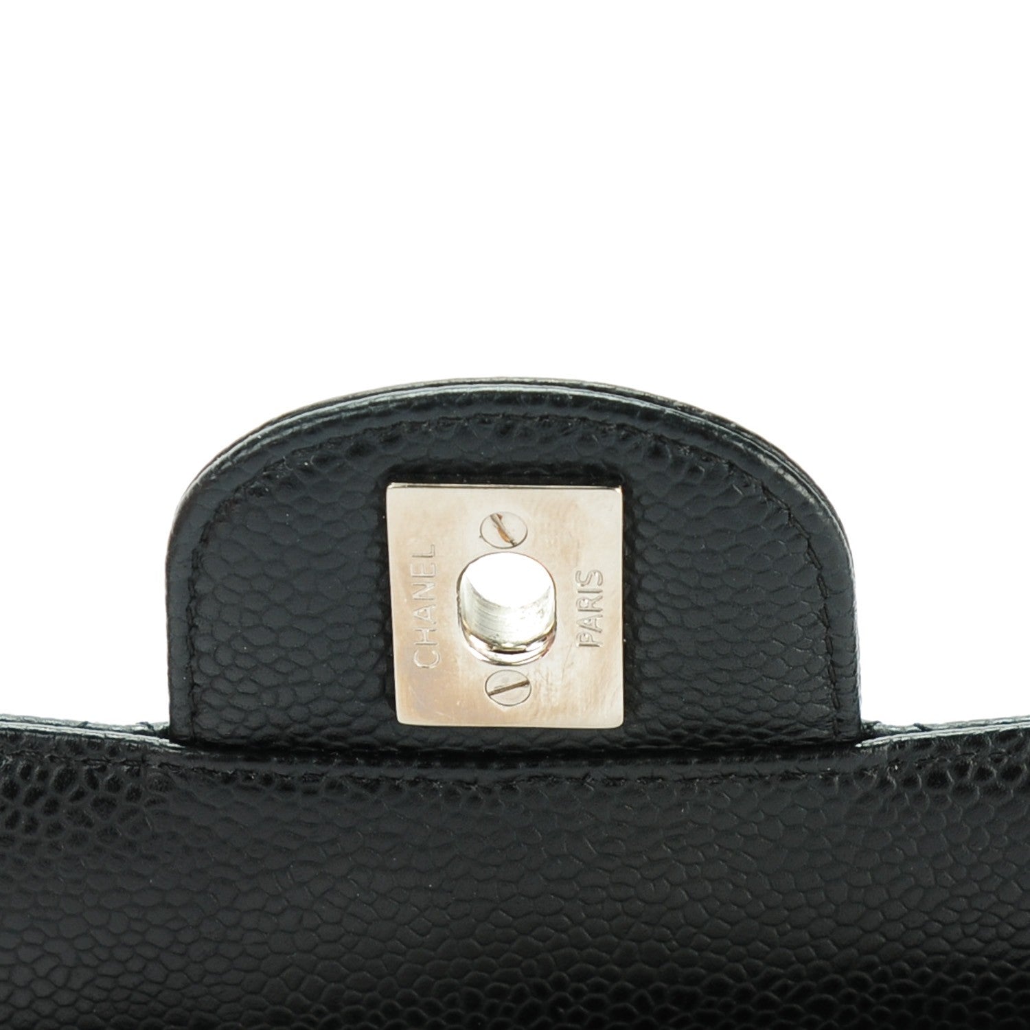Chanel Caviar Quilted East West Flap Black 7 of 9
