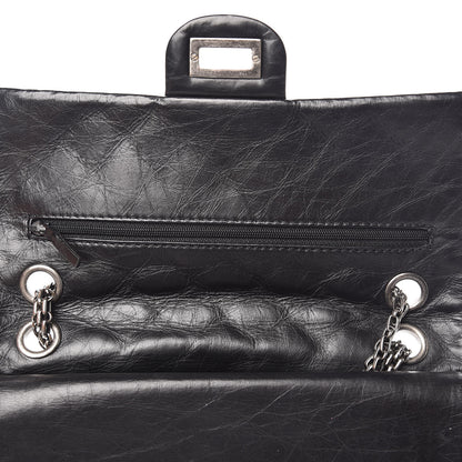 Chanel Aged Calfskin Quilted 2.55 Reissue 225 Flap Black 12 of 12