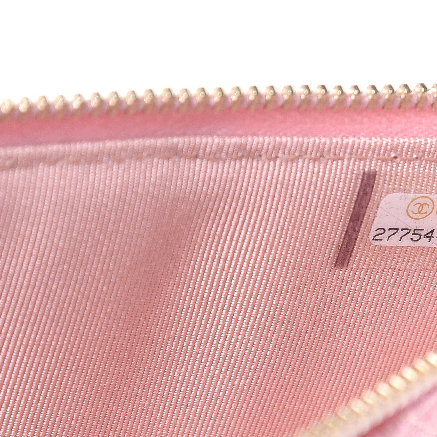 Chanel Iridescent Caviar Quilted Classic iPhone Pouch Rose Pink 7 of 7