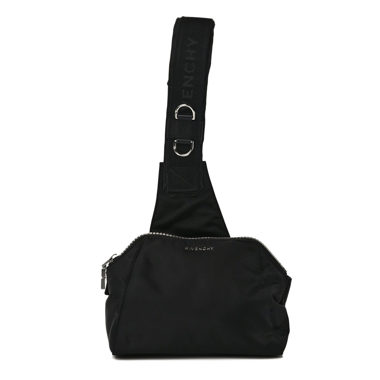 Nylon Antigona Crossbody Bag Black