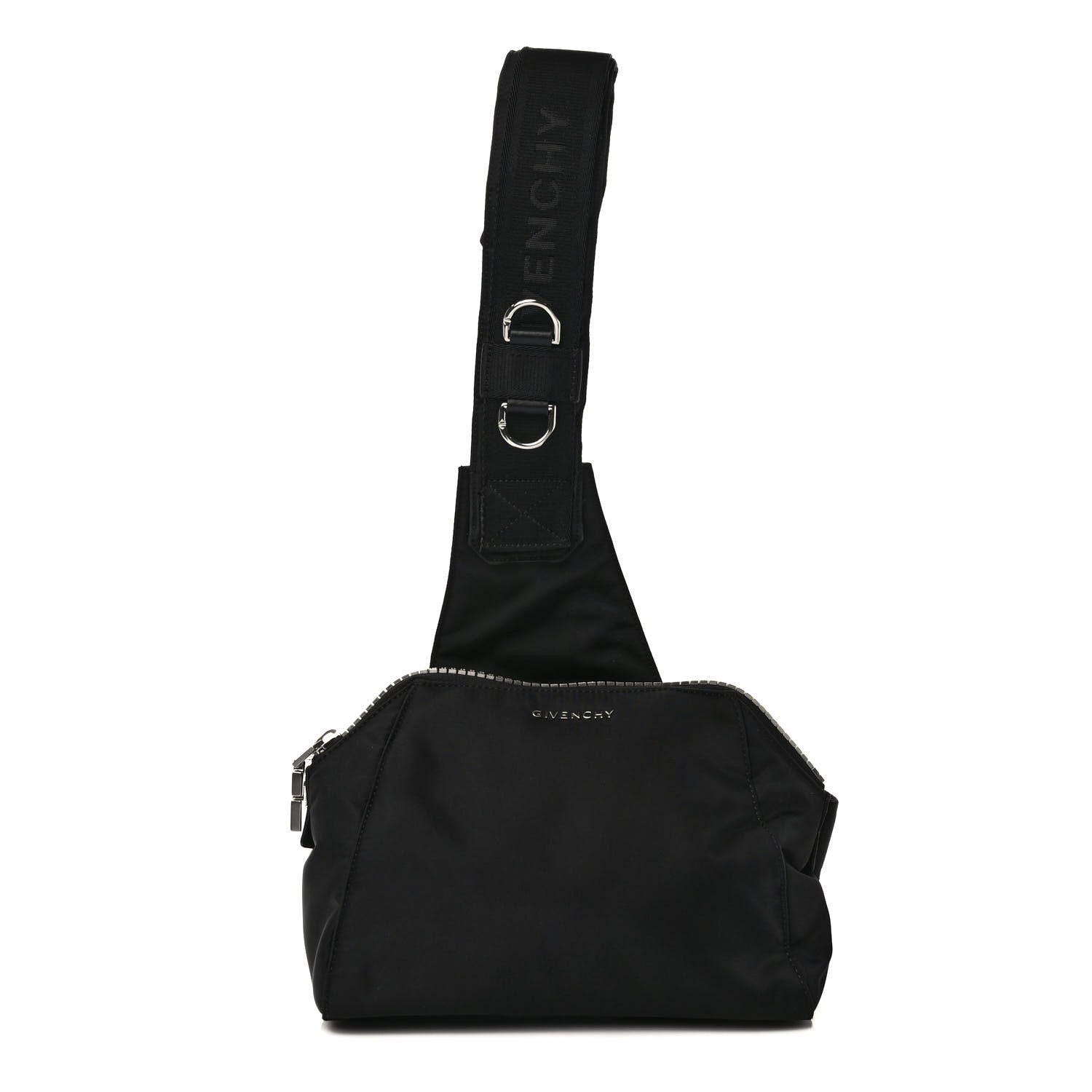 Givenchy Nylon Antigona Crossbody Bag Black 1 of 8