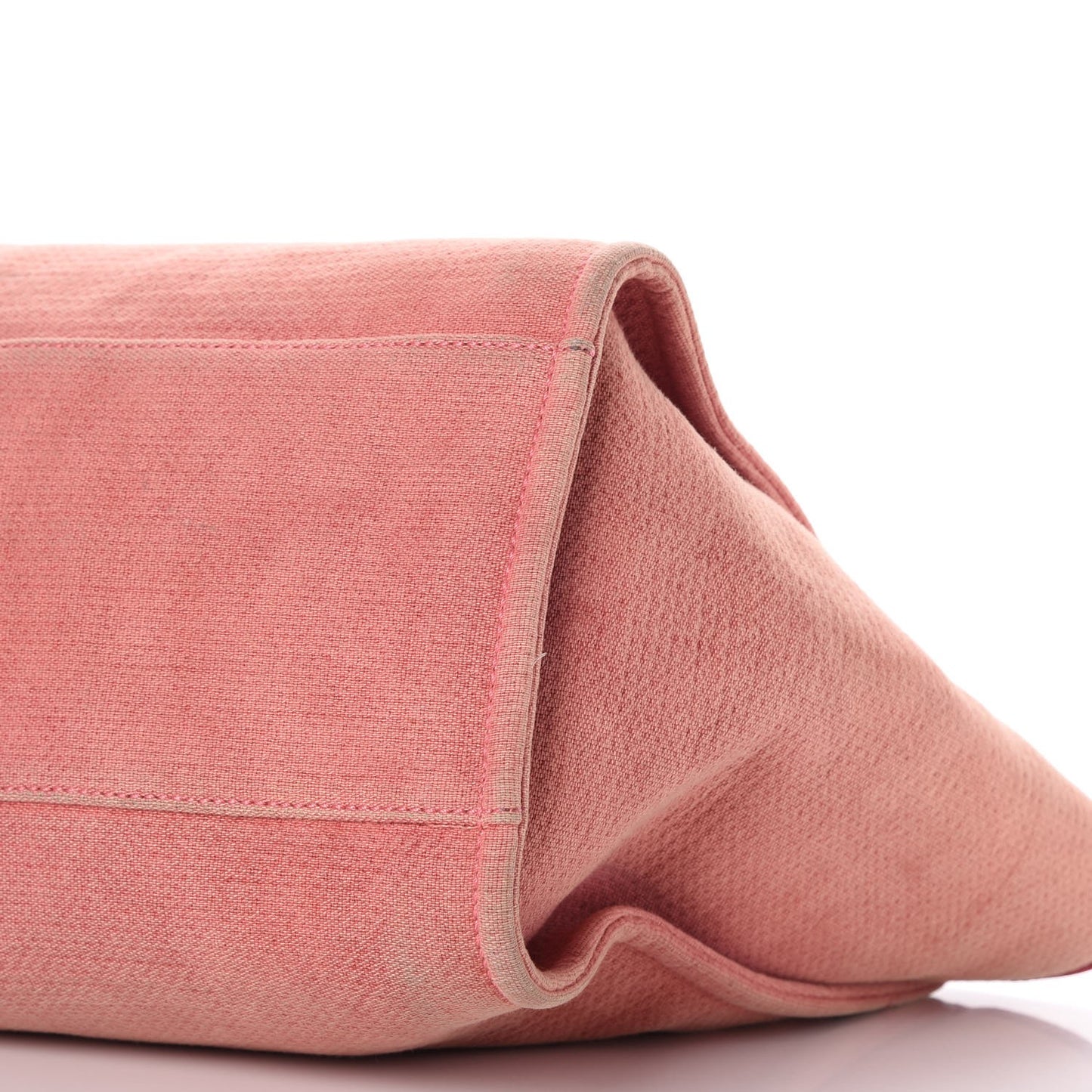 Canvas Large Deauville Tote Red