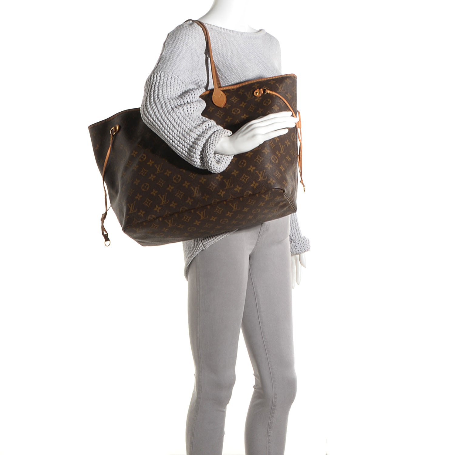 Louis Vuitton Monogram Neverfull GM 2 of 7