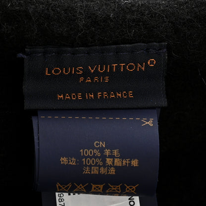Louis Vuitton Wool LV Lovers Beret Black 8 of 9