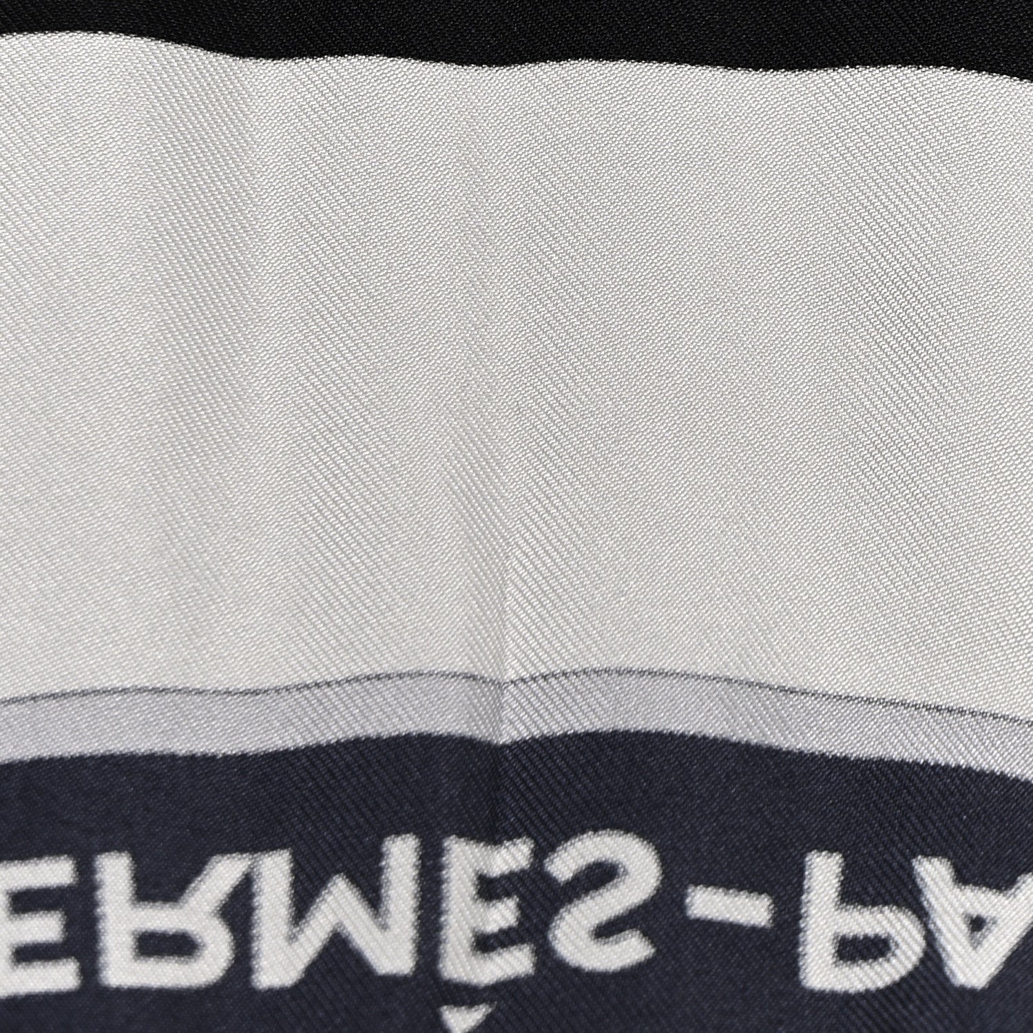 Hermes Silk En Roue Libre Scarf 90 White Black Gold 8 of 11