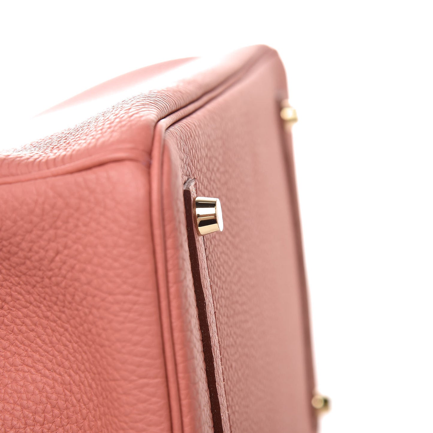 Togo Birkin 35 Rose Thé