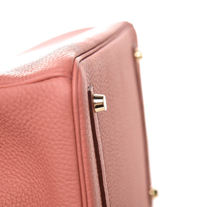 Hermes Togo Birkin 35 Rose Thé 8 of 34