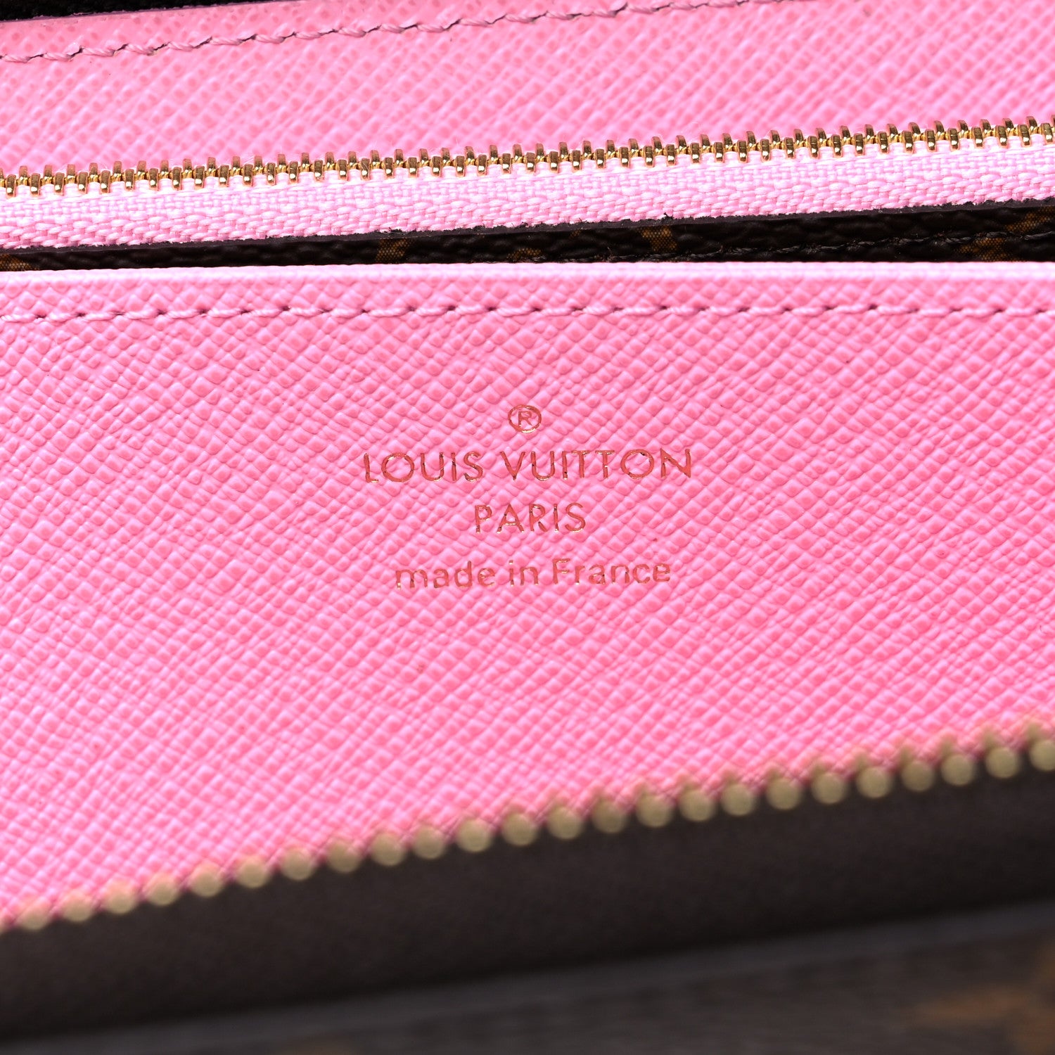 Louis Vuitton Monogram 2022 Christmas Animation Paris Zippy Wallet Pink 6 of 9