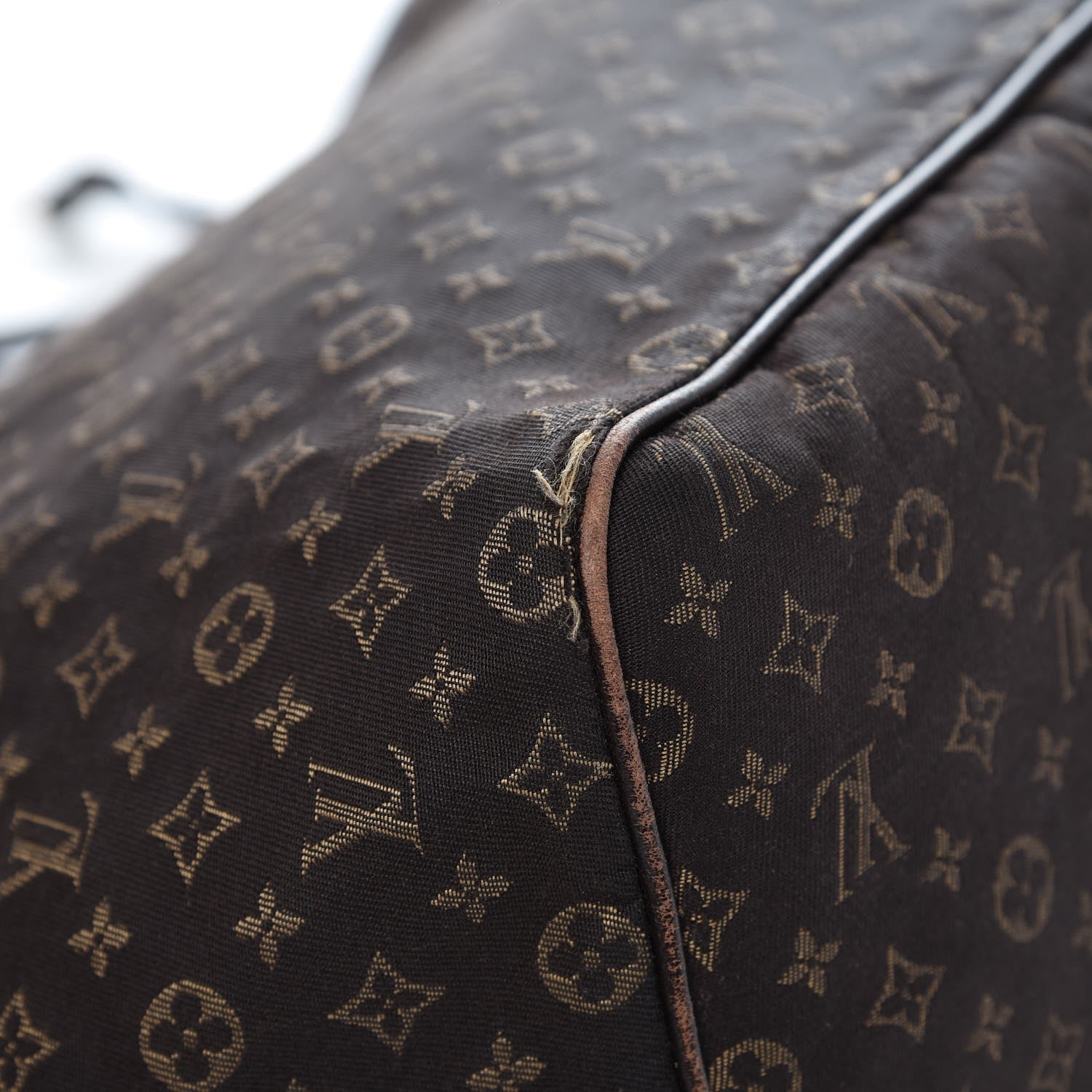 Louis Vuitton Monogram Idylle Neverfull MM Fusain 11 of 14