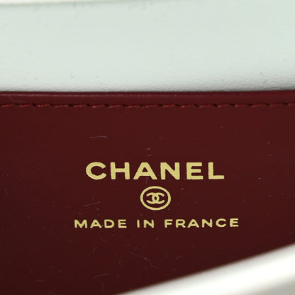 Chanel Shiny Caviar Mini Preppy Coco Shoulder Bag Light Blue 6 of 11
