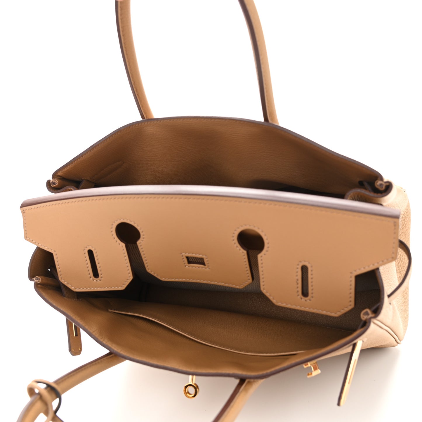 Togo Swift Canvas 3 in 1 Birkin 30 Biscuit