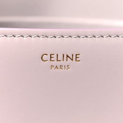 Celine Shiny Calfskin Triomphe Shoulder Bag Light Lilac 6 of 10