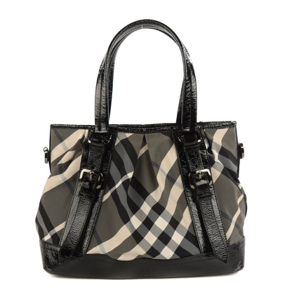 Burberry Nylon Beat Check Lowry Black 1 of 8