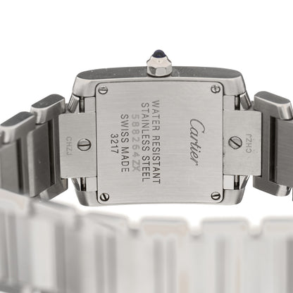 Cartier Stainless Steel 20mm Tank Francaise Quartz Watch 4 of 5