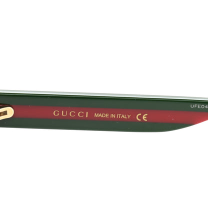 Gucci Acetate Square Frame Web Sunglasses GG0340S Black 5 of 10
