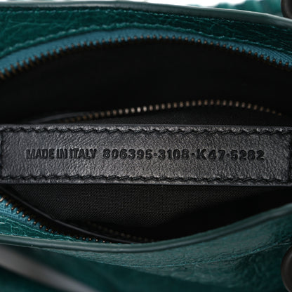 Balenciaga Agneau Classic Hardware Mini City Emerald 7 of 10