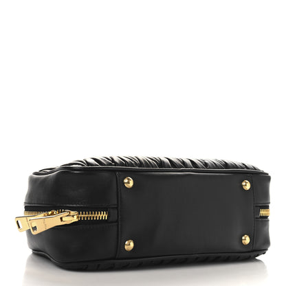 Miu Miu Nappa Matelasse Large Arcadie Top Handle Bag Black 3 of 8